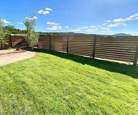 lawn, fence and patio near Durango